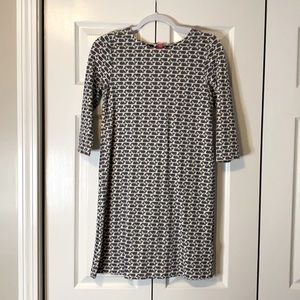 Like NEW Vineyard Vines White & Navy Whale Shift Dress (Large 14)